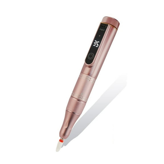 35000RPM Rechargeable Nail Drill Machine Portable Manicure Drill Nail Cuticle Tool Salon Nail E-File Cordless Nail Drill