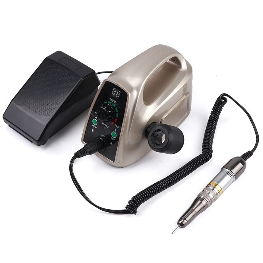 35000rpm Professional Electric Nail Drill Polisher 65W Nail File Grinding Manicure Machine