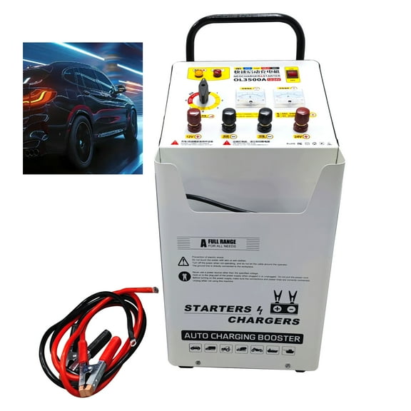 3500A Battery Power Frequency Charger Engine Starter Automobile Strong Start 220V