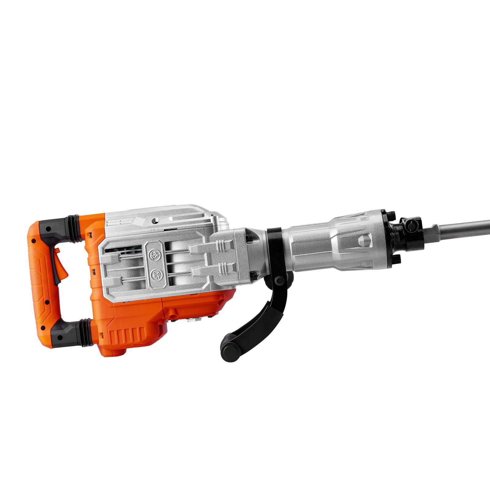 3500W Electric Demolition Jack Hammer with 2 Chisel Bits, Heavy Duty Concrete Breaker for Construction & Renovation