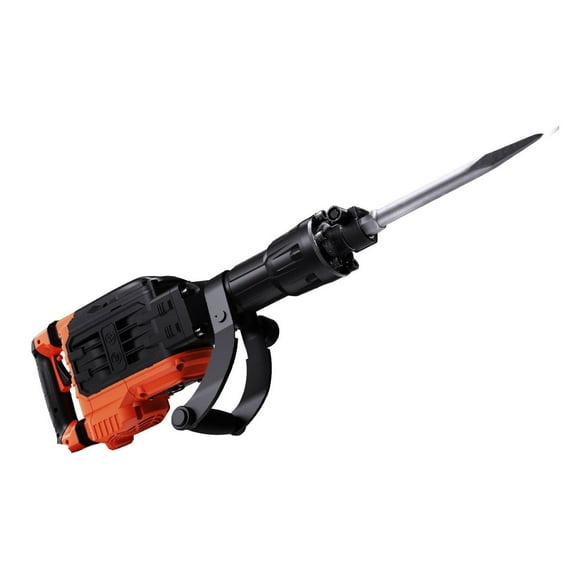 3500W Electric Jack Hammer, 1900 BPM Concrete Breaker with 2 Chisels & Gloves