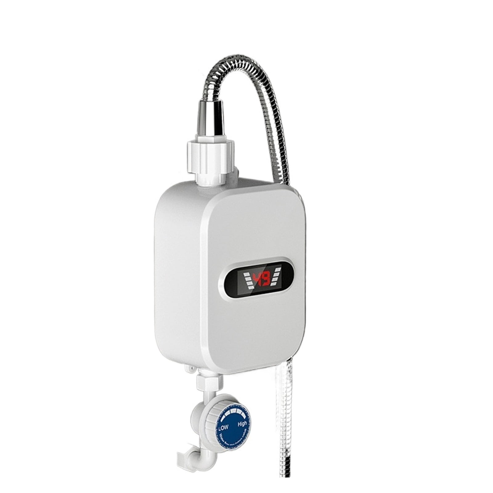 3500W Instant Electric Water Heater Fast Heating Mini Small Electric Kitchen Treasure Thermostatic Shower Shower Set ,Safety Protections