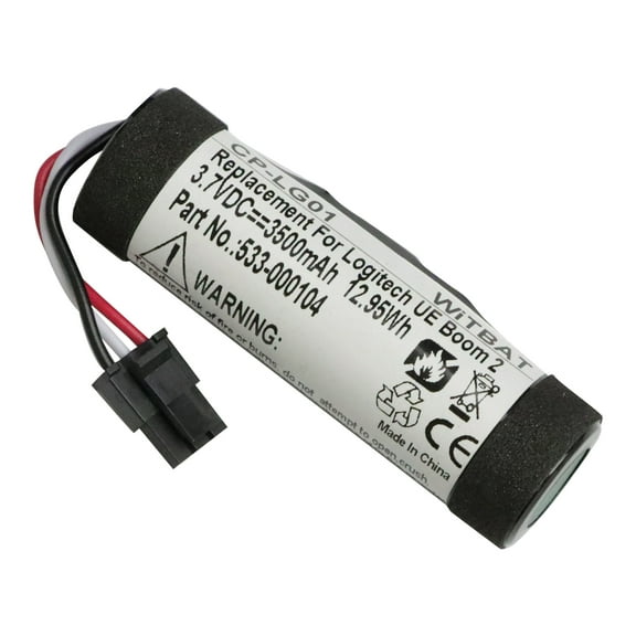 3500mAh Battery Compatible For Logitech Bluetooth Speaker 00798-601-8207, NTA3083, T12367470JTZ, 533-000105, T123682016VK