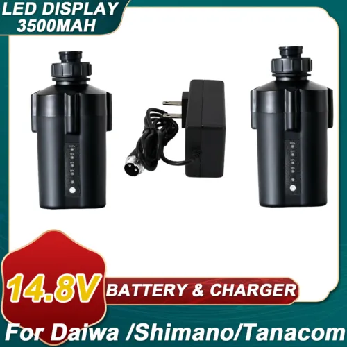 3500mAh for Daiwa Shimano Electric Fishing Reel Battery Tanacom 1000 750 500, Size: 205, 1xBattery Only