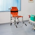 thumbnail image 1 of 350LB Foldable Stair Lift Chair with Brake, Portable Medical Stair Chair Transportation Emergency Evacuation Aluminum Stair Chair W/Adjustable Straps Quick Release Buckles, 1 of 19