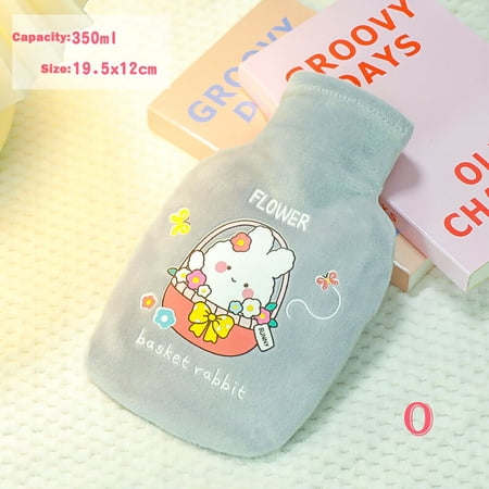 350ML Capacity Cartoon Washable Warm Hot Water Bag for Winter or Pain Relief