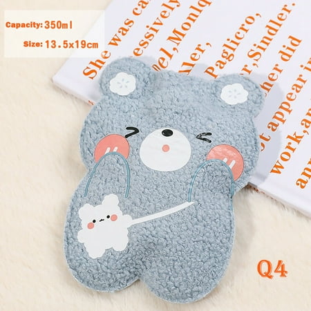 350ML Capacity Cute Cartoon Warm Hot Water Bag for Winter or Pain Relief