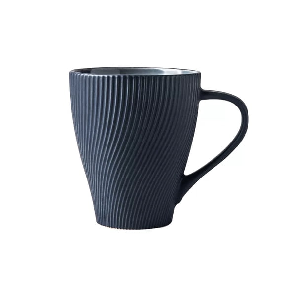 350ML Simple Coffee Cup Solid Color Ceramic Cup Home Coffee Cup Office High Beauty Water Cup Tea Cup
