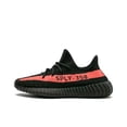 350V2 'Core Black Red' fabric comfortable trend matching daily wear