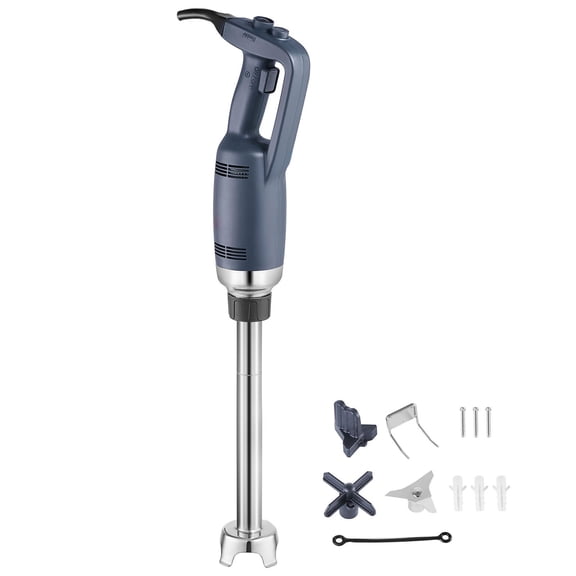 16 Inch 350W Stepless Speed Control Commercial Immersion Blender Stainless Blade Mixer for Cream Sauce Mashed Food