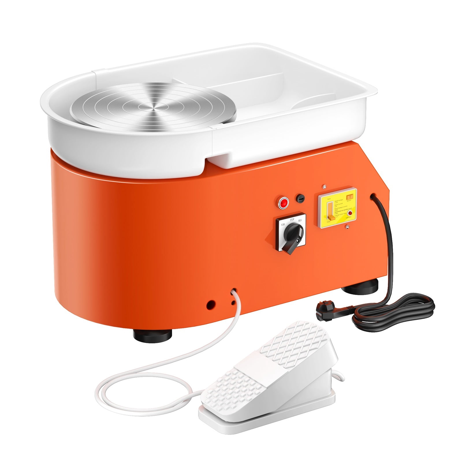 350W 25cm Brushless Electric Pottery Wheel Machine For Student Amateur Electric Pottery Wheel Ceic Shaping Tool With Pedal