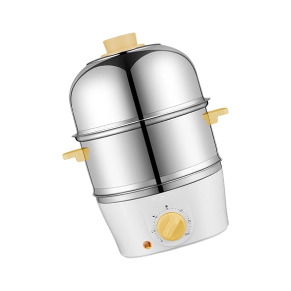 350W Electric Eggs Boiler Breakfast Machine Steamer Automatic Eggs Cooker Home Custard Steaming Cooker with Timer