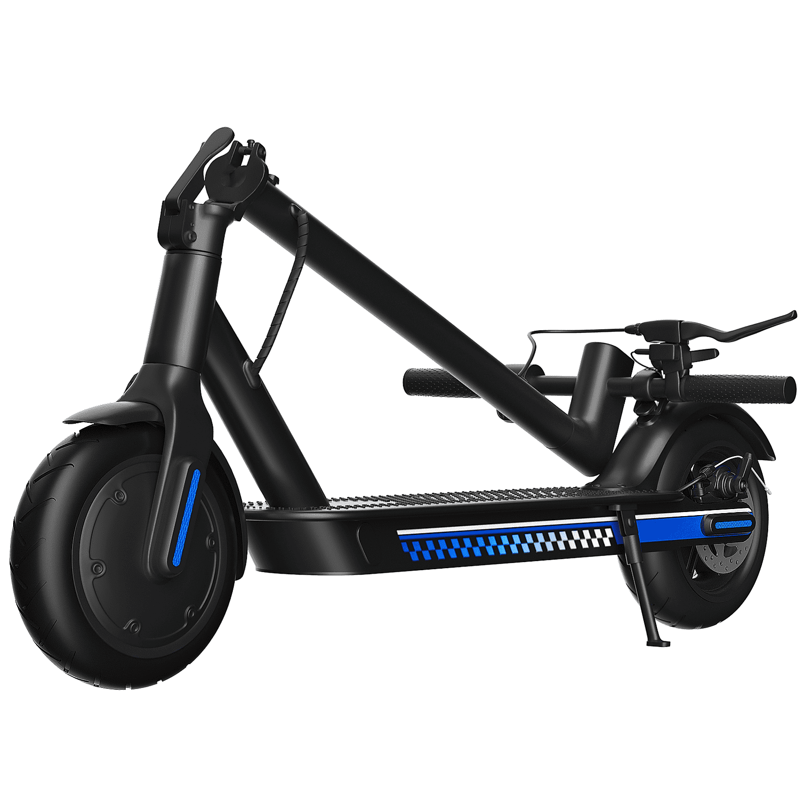 350W Electric Scooter for Adults, 19MPH Top Speed, 21 Miles Long Range, 8.5" Pneumatic Tires, Drum & E-Brake System Folding Commuting E-Scooter