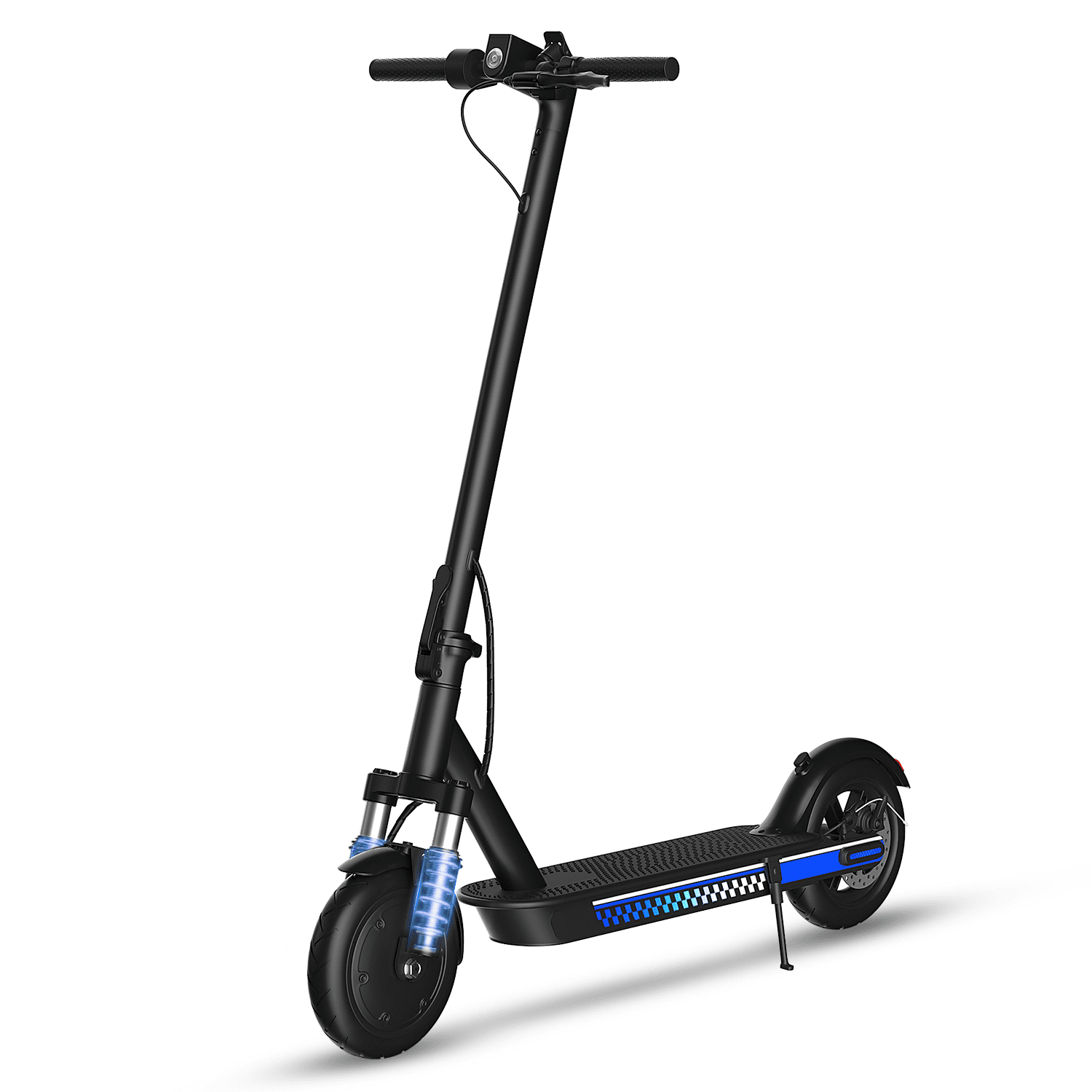 OBX 350W Foldable Electric Scooter for Adults,19MPH & 21 Miles Range,8.5'' Pneumatic Tires E-Scooter with Front Absorption,Headlight,APP Control