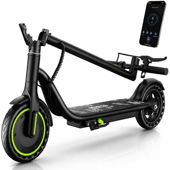 Electric Scooter for Adults, Youth & Big Kids 19 MPH, 15 Miles Range, Foldable E Scooter with App Control, Dual Braking & Lights, Lightweight Commuting Scooter