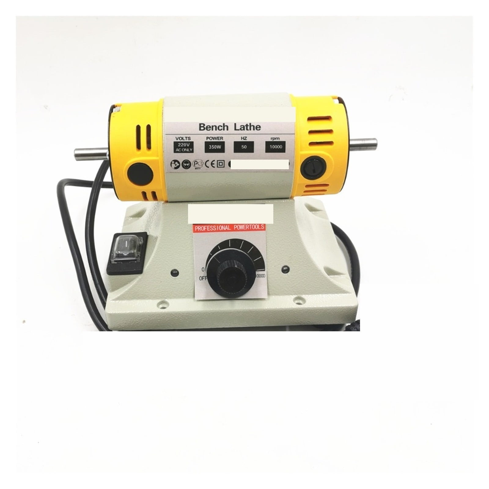 350W Polishing Machine, DIY Woodworking Jade Jewelry Bench, Lathe Motor Grinding Machine Flexible Shaft Tube 0.4-6.5mm ,Powerhouse Performance