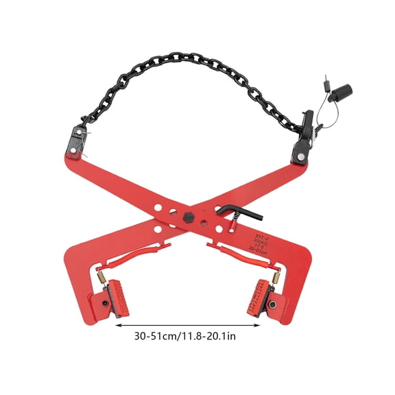 350kg Industrial Vertical Plate Lifting Clamp Steel Rigging Opening 11''- 20''