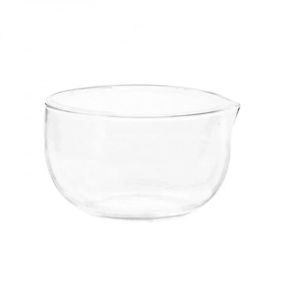 350ml/600ml Japanese Style Glass Bowl Transparent Tableware Fruit Baking Yogurt Vegetable Fruit Bowl Double Glazed Salad Bowl