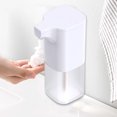 thumbnail image 1 of 350ml Automatic Foam Soap Dispenser, Touchless Sensor, Waterproof, Wall-Mounted or Desktop, Battery-Powered, Bathroom Kitchen, 1 of 7