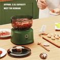350ml Electric Garlic Chopper Mini Food Processor with Usb Charging for