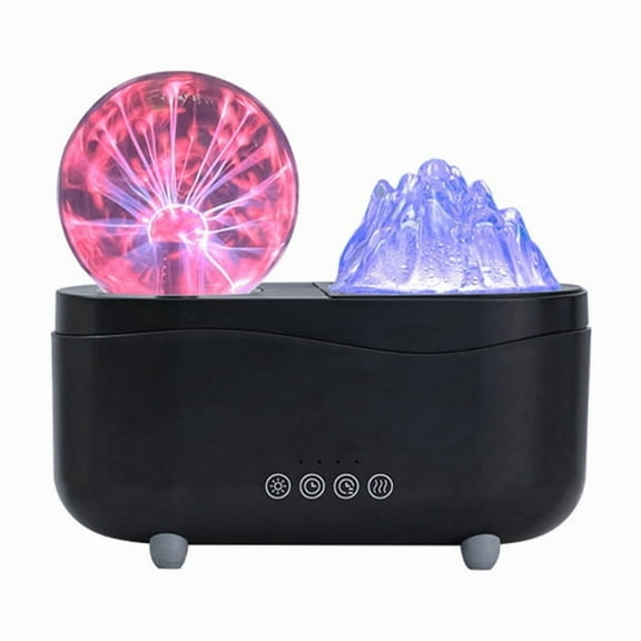350ml Essential Oil Diffuser with Wireless Speaker, Plasma Ball, 7-Color LED - Aromatherapy for Home Yoga US Plug