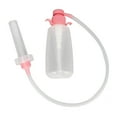 350ml Manual Vaginal Douche Cleaner Portable Transparent Nozzle