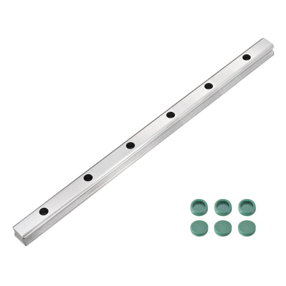 350mm HGR20 Linear Guide Rail, Bearing Steel Linear Motion Guideway for DIY CNC Routers Lathes Mills Automatic Equipment