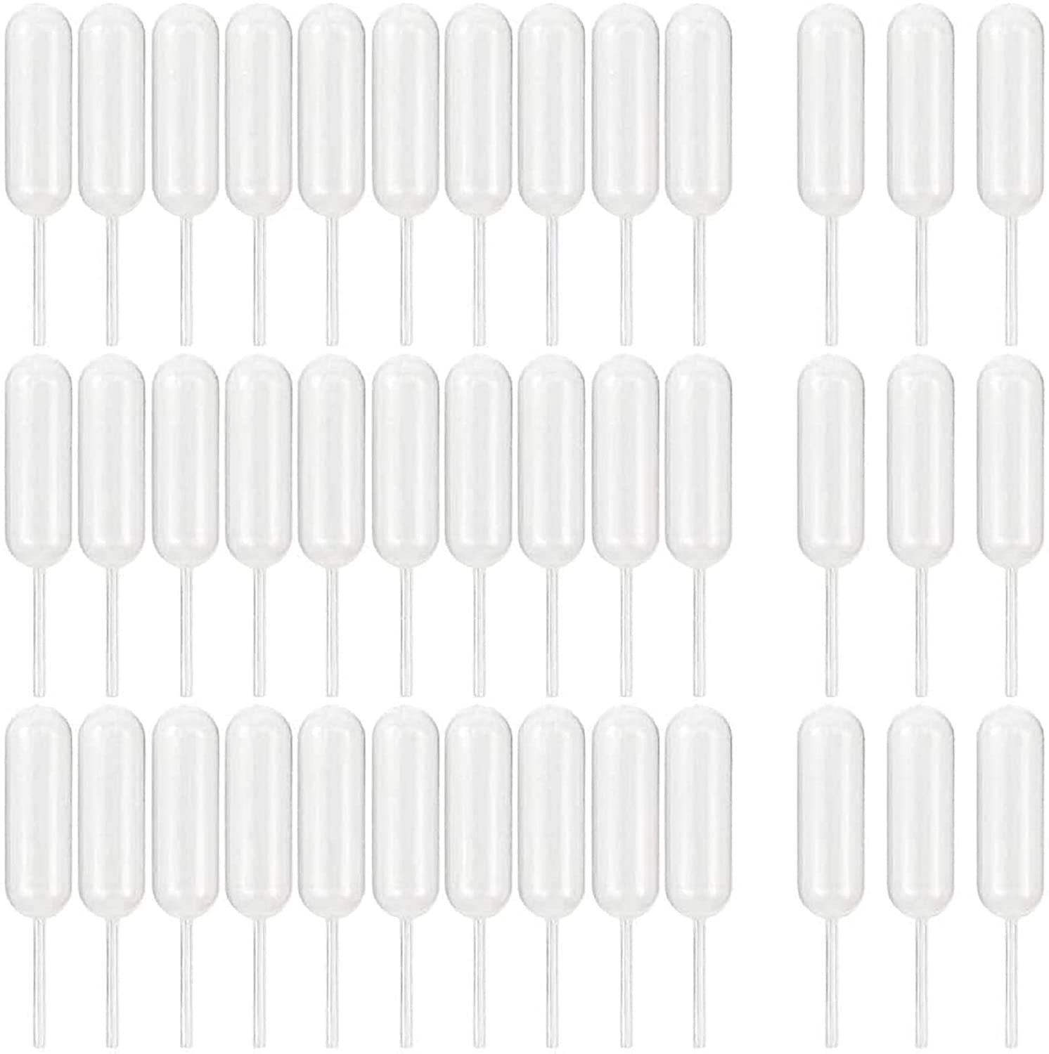 350pcs 4ml Plastic Pipettes Squeeze Transfer Pipettes Suitable for Chocolate, Cupcakes, Strawberries