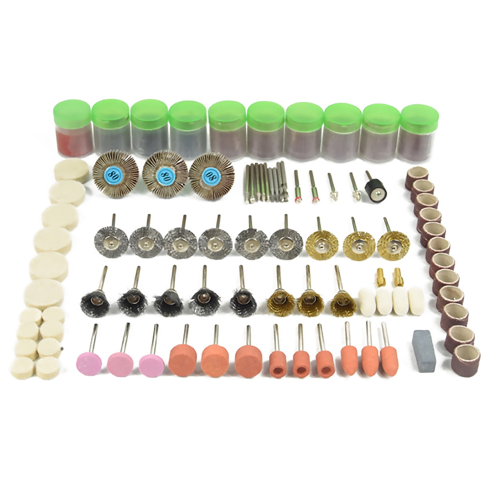 350pcs Rotary Tool Accessories Kit Versatile Set for Cutting, Grinding, and Polishing Tools