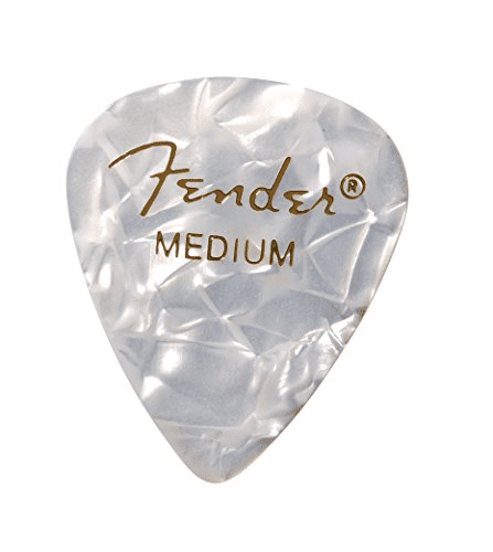 351 Shape Premium Picks, Medium, White Moto, 144 C