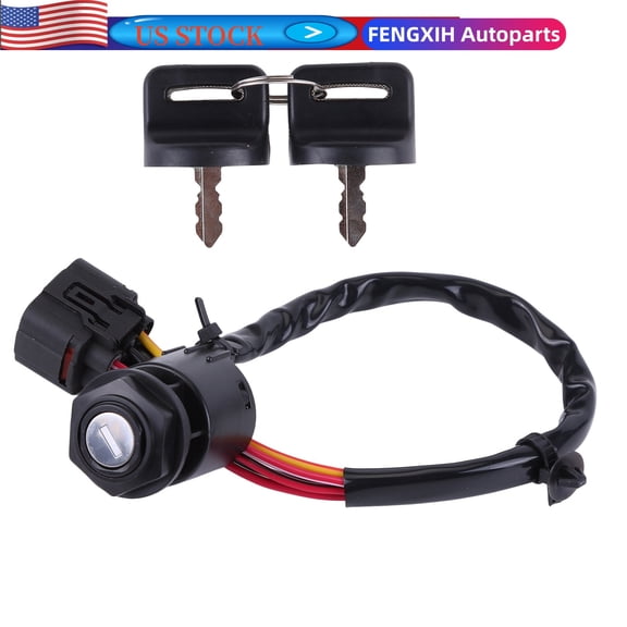 35100-HL3-A01 Ignition Key Switch Lock Motorcycle Ignition Starter Switch with Key Compatible for Honda UTV Pioneer 700 SXS700M2/M4 2014-2022