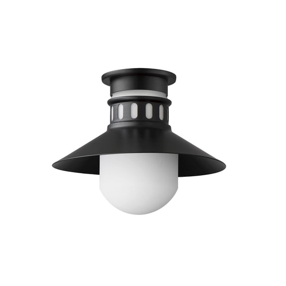 Maxim Lighting - Admiralty - 1 Light Outdoor Flush Mount-10.25 Inches Tall and