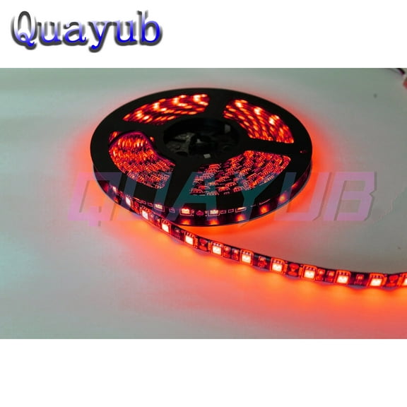 3528 16.4FT Super Bright Red Waterproof 300 LED Strip Light 12V 5A Tape Lamp