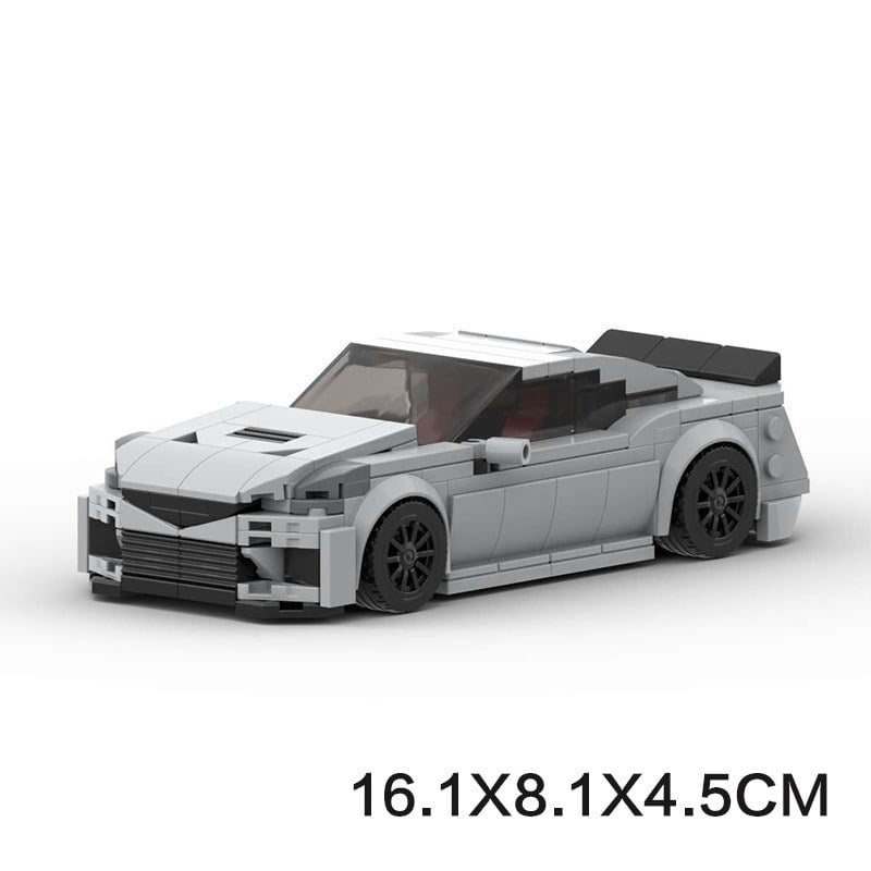 353-Piece Creative Car Model Building Kit – Miniature Racing Toy Car for Display and Collecting, Lightweight 209 g