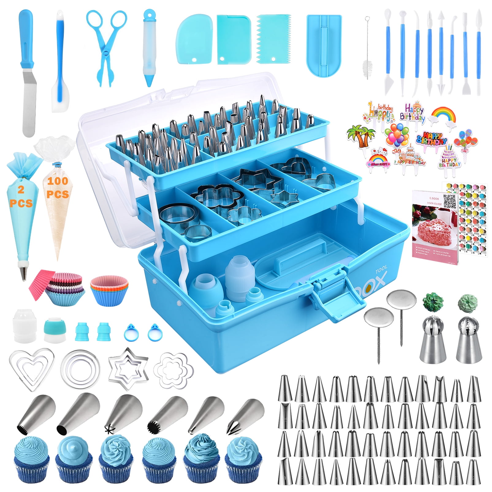 https://i5.walmartimages.com/seo/354-Pcs-Cake-Decorating-Kit-Supplies-Baking-Accessories-Cupcake-Equipment-Piping-Nozzles-Bags-Scrapers-Icing-Spatula_98b80a8a-7eff-4e6b-a444-fb37ab07ff57.46952885785605eb6b869f9828facbda.jpeg