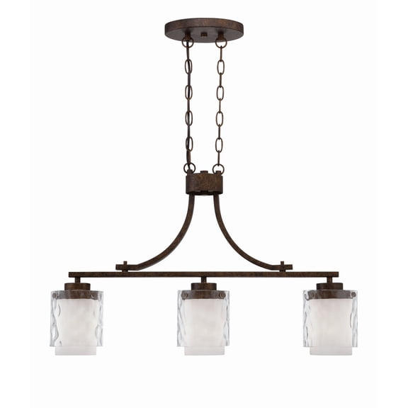 Craftmade Lighting - Three Light Island Chandelier - Ceiling Lighting - Kenswick