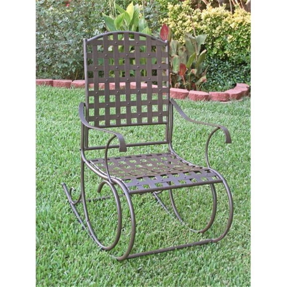 3558 Santa Fe Iron Nailhead Rocker