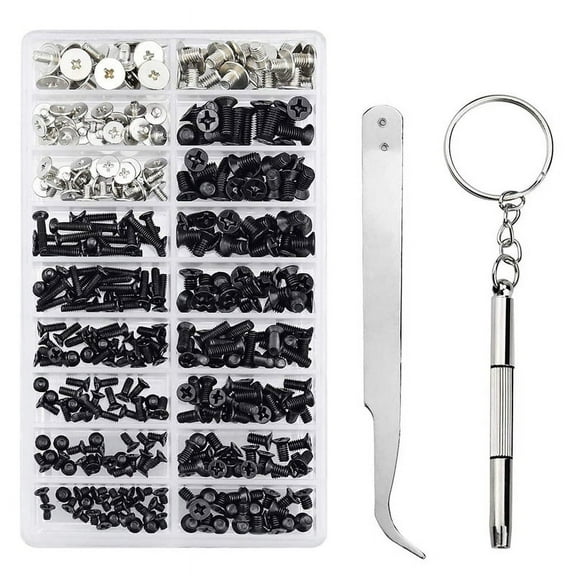355Pcs PC Screws Assorted Set M2 M2.5 Computer HDD M.2 SSD for Universal Laptop Repair