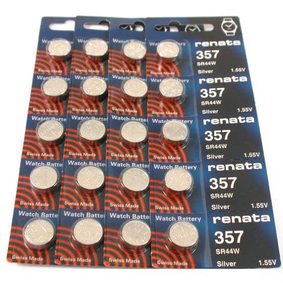#357 Renata Watch Batteries 20Pcs