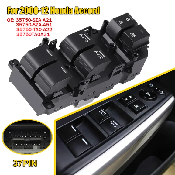 35750-TA0-A31 NEW Master Power Window Door Switch For 2009-2011 Honda Pilot