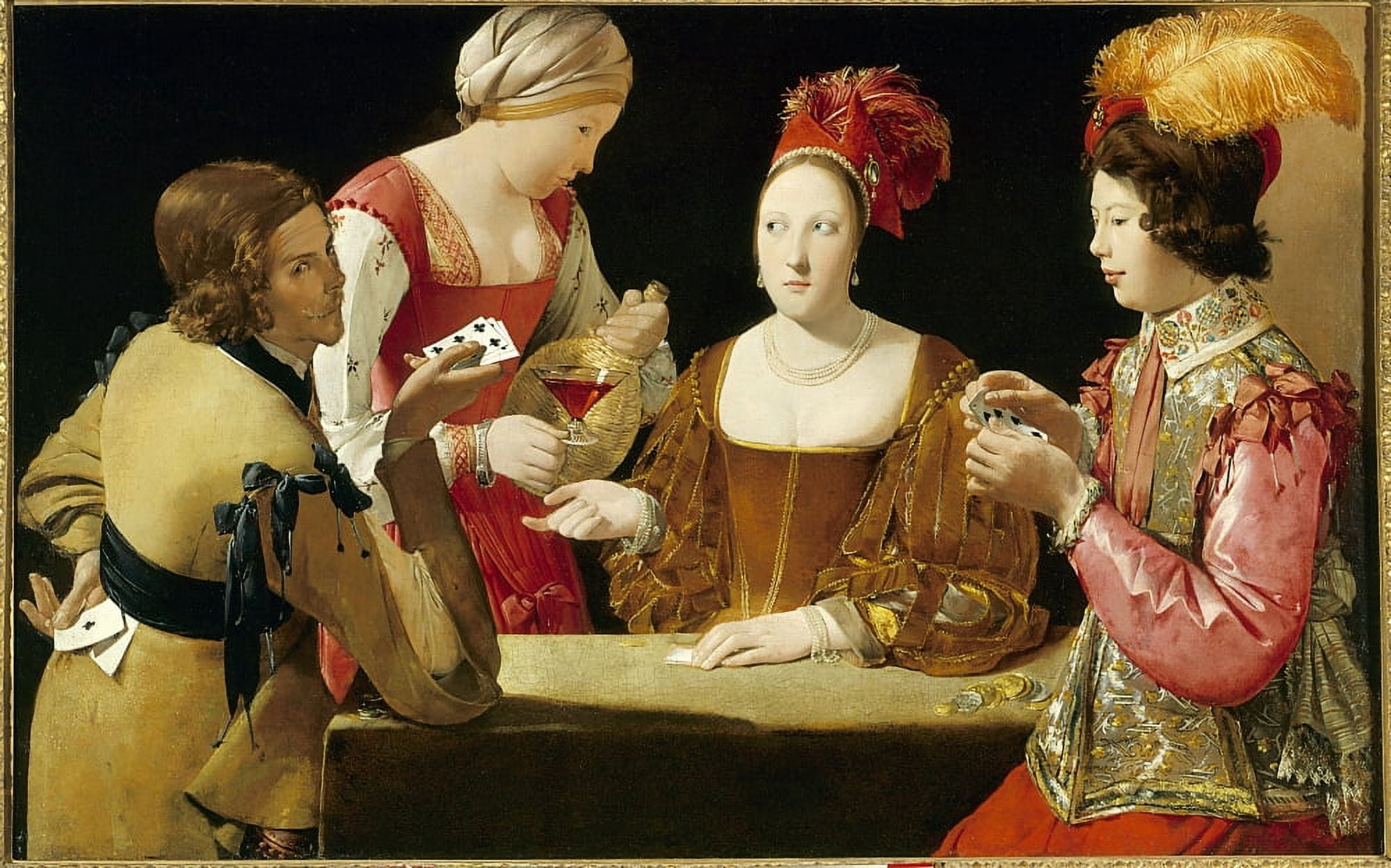 3583 Georges De La Tour (1593-1652) French School Canvas Art - (36 x 24)