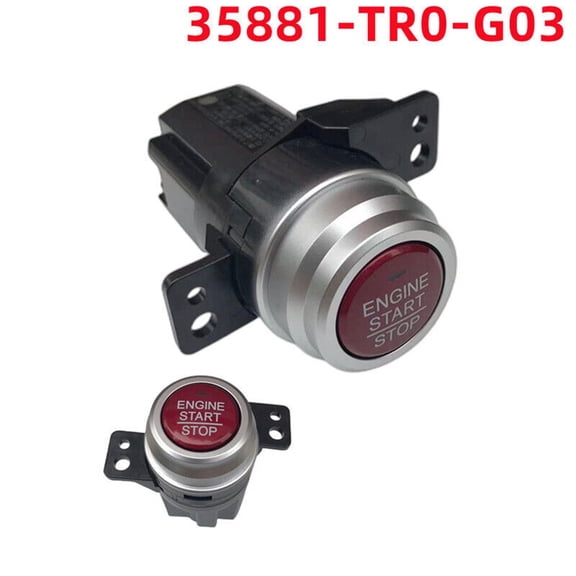 35881TR0G03 Engine Start Stop Push Ignition Button Switch For Honda Civic Sedan