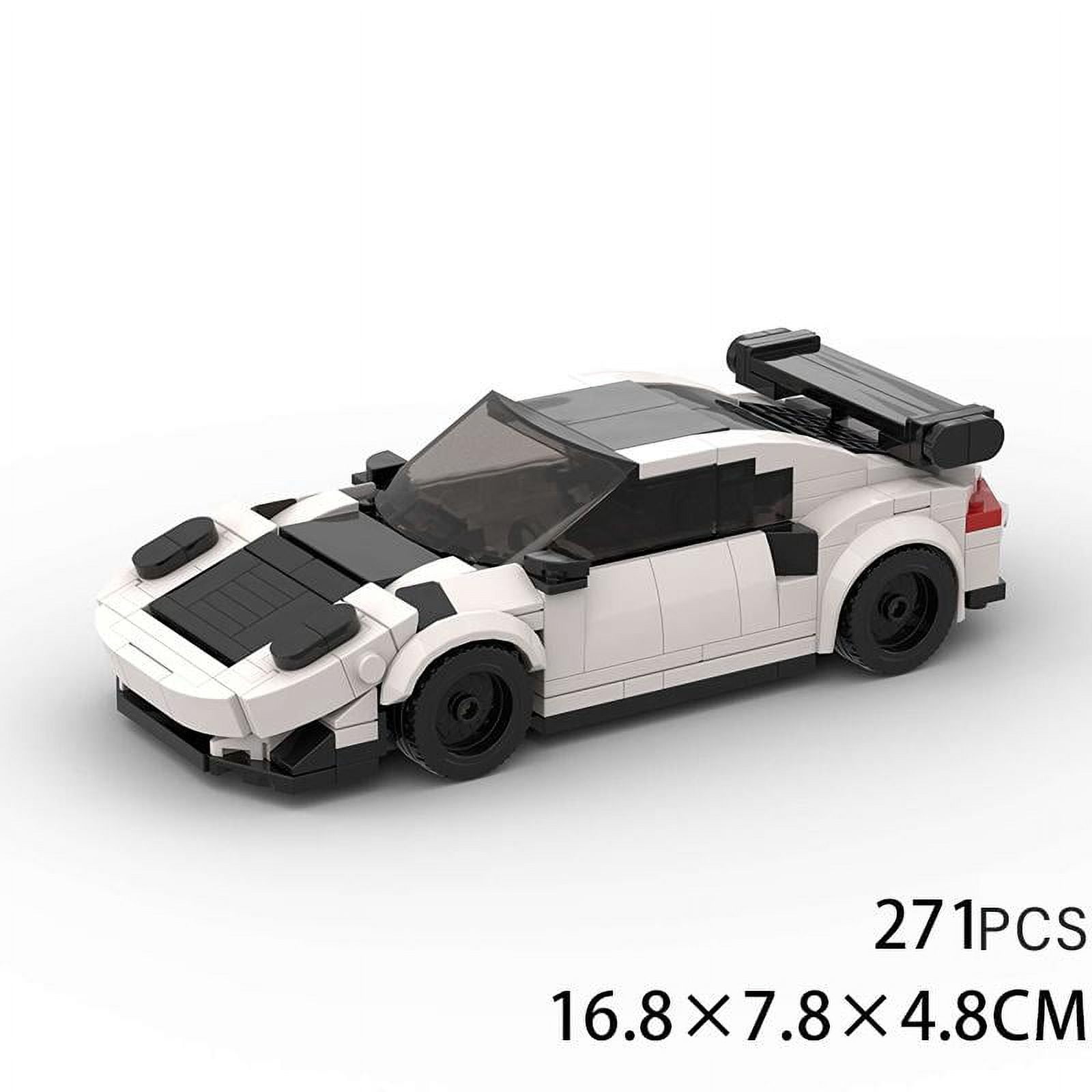 Premium MOC Sport Racing Car Model With Motor For Teens main image 1