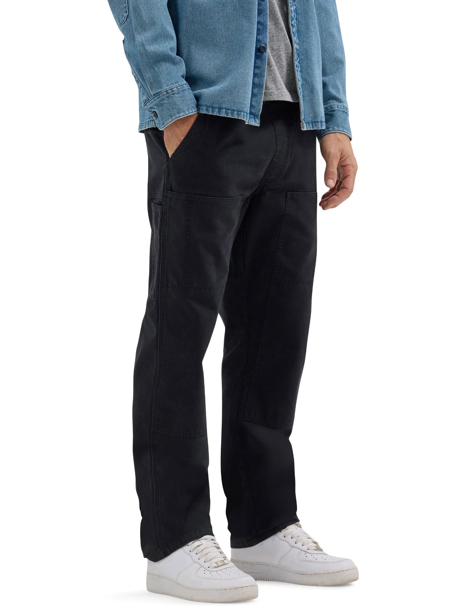 Wrangler® Men's Straight Leg Cargo Pant with Drawstring Waist (Sizes S