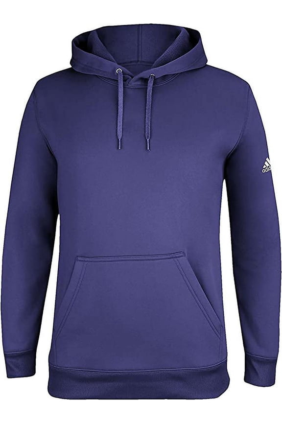 359F-C2P Adidas Men's Climawarm Team Issue TechFleece Hoodie Purple XS