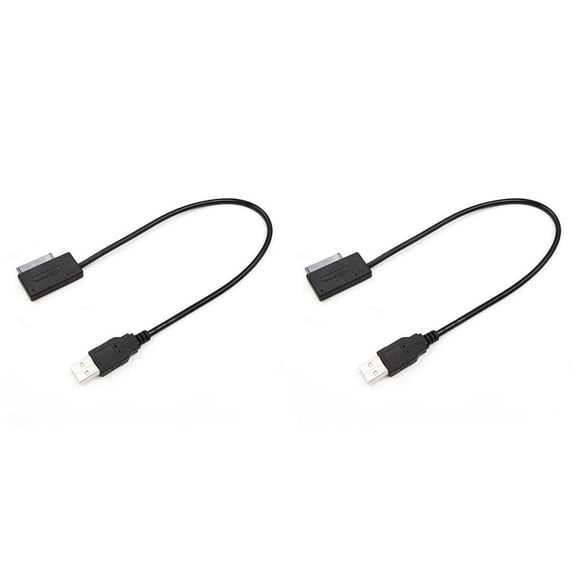 35CM USB Adapter PC 6P+7P CD DVD Rom SATA to USB 2.0 Converter