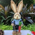 thumbnail image 1 of 35Cm Simulation Easter Bunny Decoration With Different Clothes, Realistic Design For Home Garden Mall Decoration, Multi - Use For Spring Welcome And Easter Celebration, 1 of 4