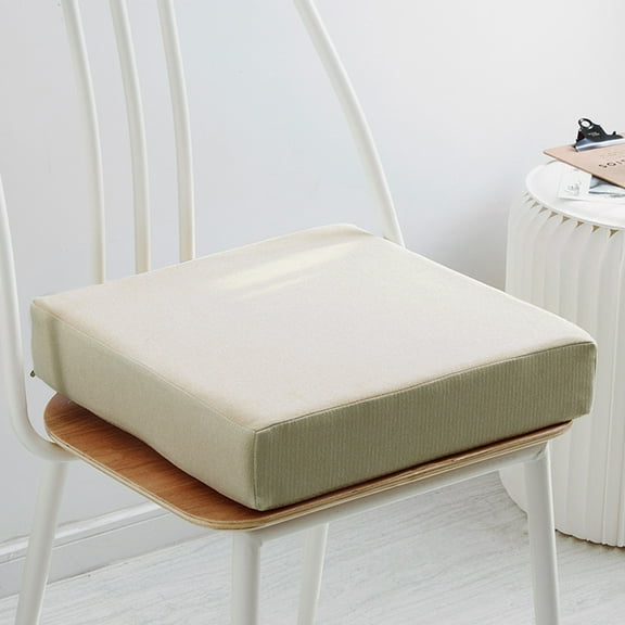 35D High-Density Non-Slip Sponge Cushion 40X40Cm Thickness 5Cm White - Cushion, Plastic One Size