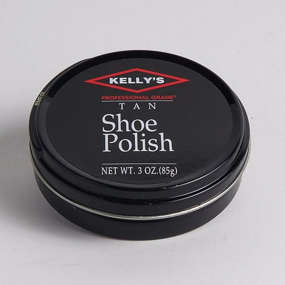 Kelly'S Paste Wax Shoe Polish Mahogany 3 Ounce