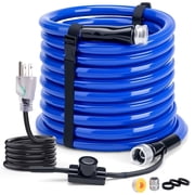 35FT Heated Water Hose for RV,45   Antifreeze Heated Drinking Garden Water Hose, Electrically Heated Garden Hoses, Rv Accessories for RV, Home, and Garden